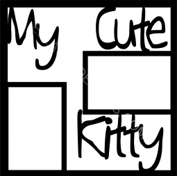 My cute kitty title